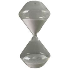 Reloj de arena june plateado 16cm