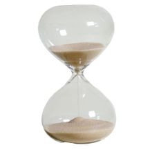 Reloj de arena june dorado 14cm
