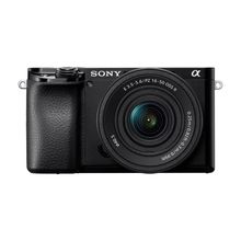 Cámara Digital Mirrorless APS-C ILCE-6100K: A6100 + Lente SELP16502