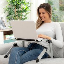 Mesa Portatil Para Laptop Gris