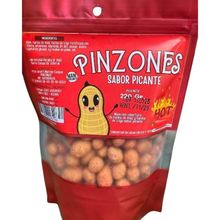 Mani pinzones sabor picante 24x220grs