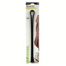 Sujetador de goma negro reutilizable 32" 2pcs