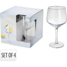 Set de copa gin tonic 610ml 4pzas