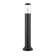 Lamp.bolardo exterior 1xe27-40w negro