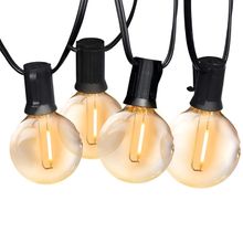 Tira de luces de exterior led cálido 10 mts e12-1w