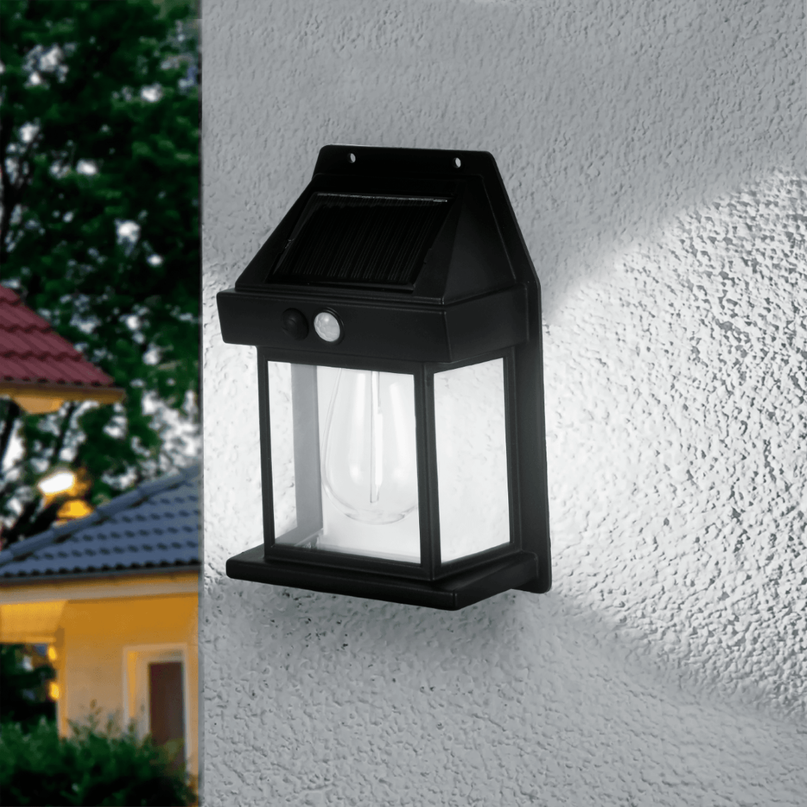 V TAC VT 767 7 B   Lámpara De Pared Solar (IP65 8 W), Color