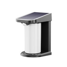 Lampara de pared solar led negra 6w 30k