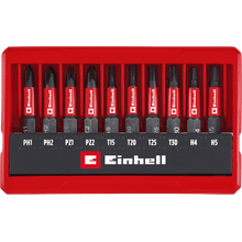 Set 10 puntas combinadas impact einhell
