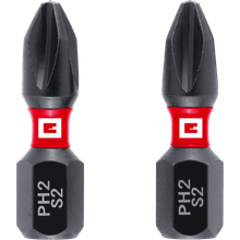 5 puntas impact ph2 einhell 25mm