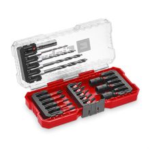 S-CASE  Set 18 brocas p/metal y puntas impact combinadas set einhell