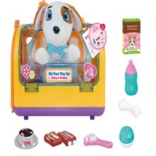 Perrito interactivo amigo peludo con transportador 7 pzs