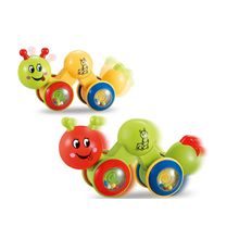 Mi pequena oruga verde con amarillo