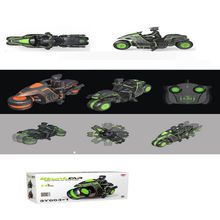 Moto acrobatica a control remoto naranja