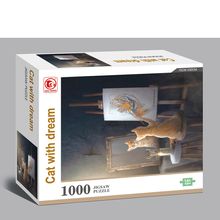 Rompecabezas gato con sueno 1000 pzs