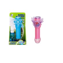 Pistola de burbujas rosado