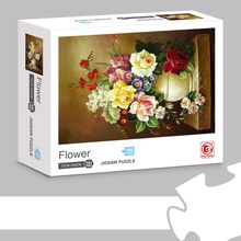 Rompecabezas de flores 1000 pzs