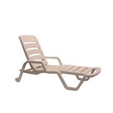 Silla plegable soleadora cabo blanco - taupe