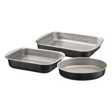 Juego de asaderas 3pzas brasil negro