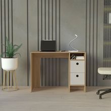 Escritorio khali 74x100x46 roble/off white