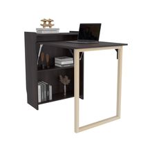 Escritorio plegable 86x64x30cm nogal