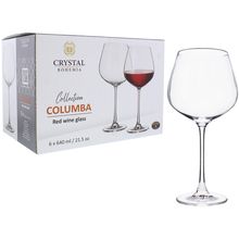 Set de copas 6pzas columba  640ml