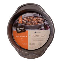 Molde redondo para pan gris oscuro