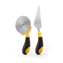 Set de cortador + servidor de pizza