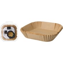 Jgo de papel p/hornear airfryer 50pzas - 16cm