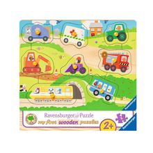 Mis vehiculos favoritos 8pzas madera