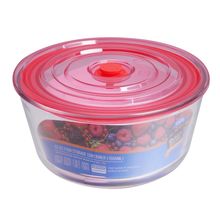 Taper de vidrio c/tapa de 1550ml