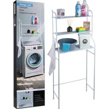 Organizador para lavanderia 3 niveles blanco