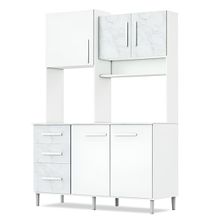 Kit de cocina 136 blanco/granito lili