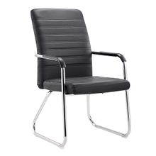 Silla de espera cuero eco negro marcus