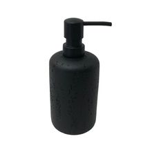 Dispensador de jabon negro stone