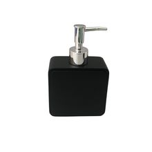 Dispensador de jabon negro ebano