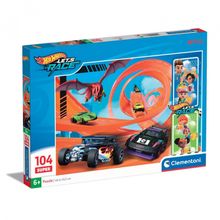 Rompecabezas 104 pzas Super Hot Wheels