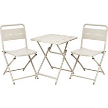 Jgo de jardin 3pzas beige mate bistro