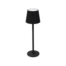 Lampara de mesa 10x36cm negro