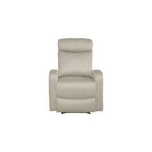 Sofa reclinable 1pts tela taupe sandoval