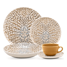 Set de vajillas leopardita 20pzas