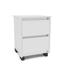 Mesa de noche coimbra 2c blanco