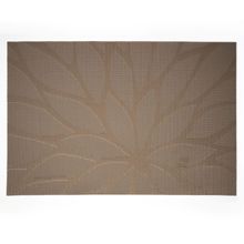 Individual de pvc flor khaki 30x45cm