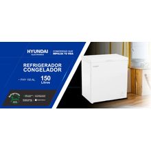 Freezer 220ltrs blanco Hyundai
