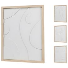 Cuadro Decorativo Abstracto Lineas 32X40 Cm Surt X3