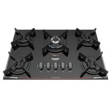 Cocina Cooktop Dako Supreme Negra Glass 5H