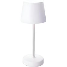 Lampara de mesa 10x26cm blanca 2ass