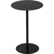 Mesa auxiliar redonda 35x53cm negra