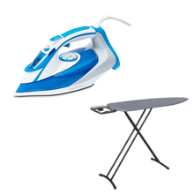Combo - Mesa de ´Planchar 120x38cm + Plancha a Vapor Premium SW-616