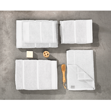 Jgo de toallas 5 pzas blanco stricia 70x140