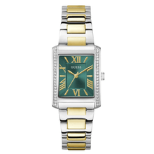 RELOJ GUESS ANALOGICO TONO PLATEADO DE DOS TONOS LADIE